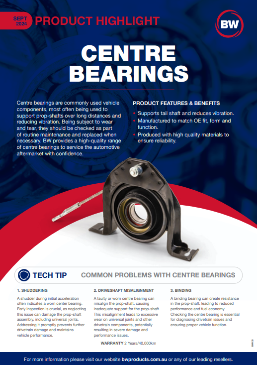 Centre Bearings