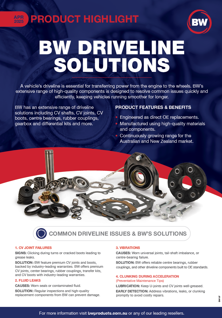 BW Driveline Solutions