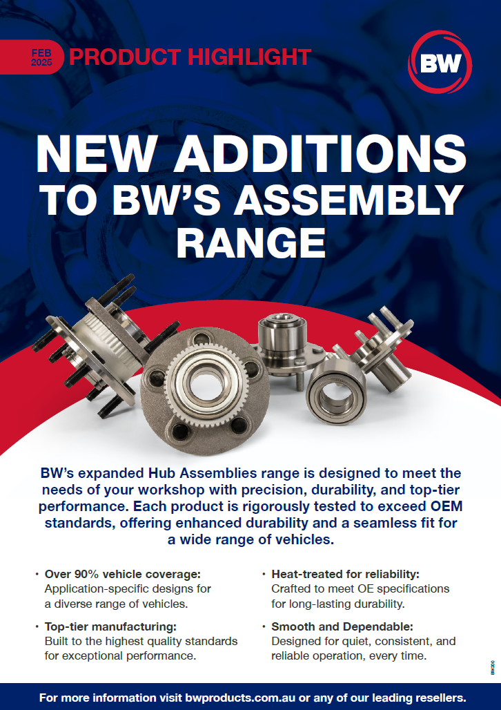 New Additions To BW's Assembly Range